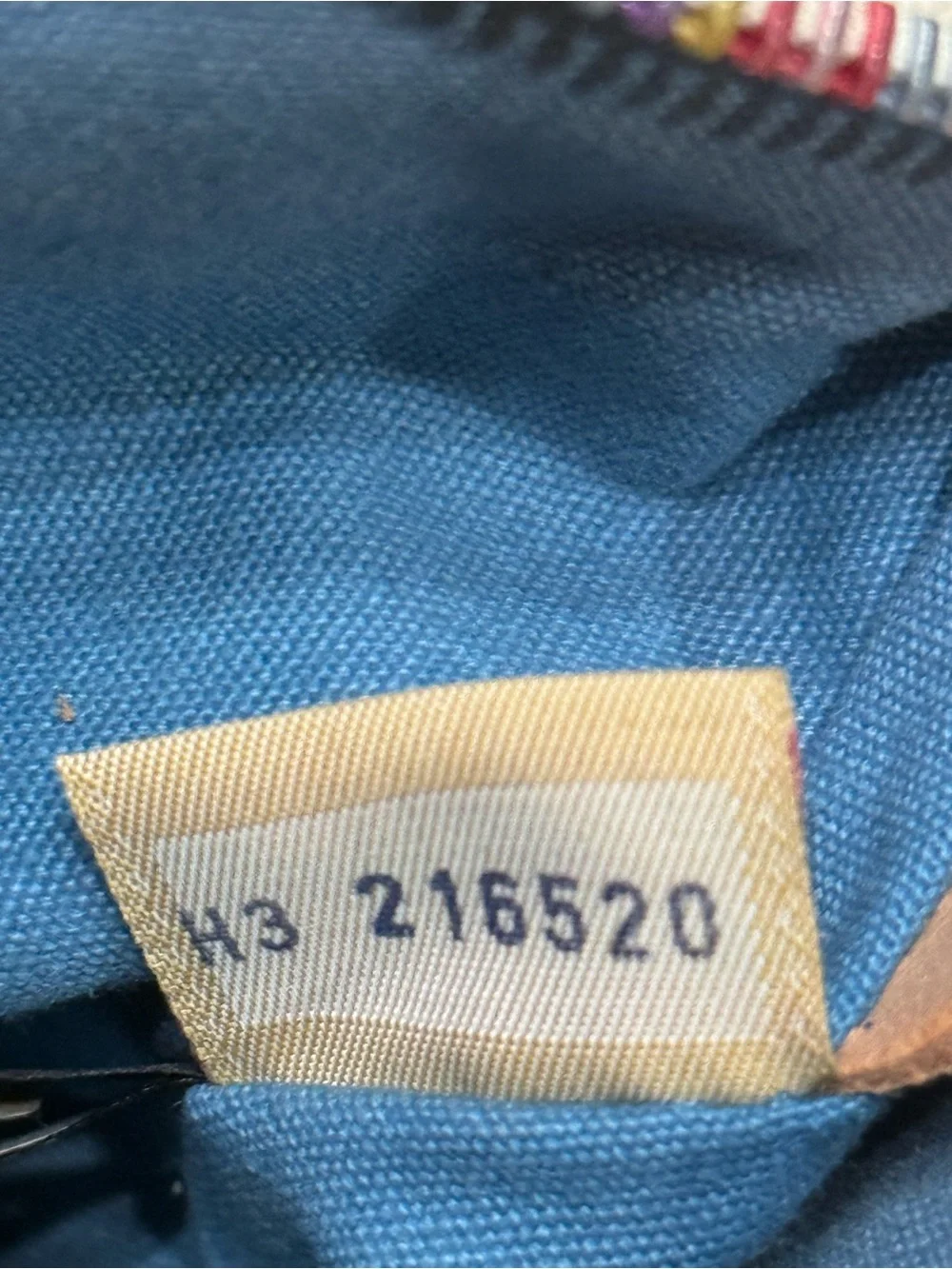 Dooney & Bourke Y2K Vintage IT Bag Yellow DB Rainbow Monogram Vachetta Leather